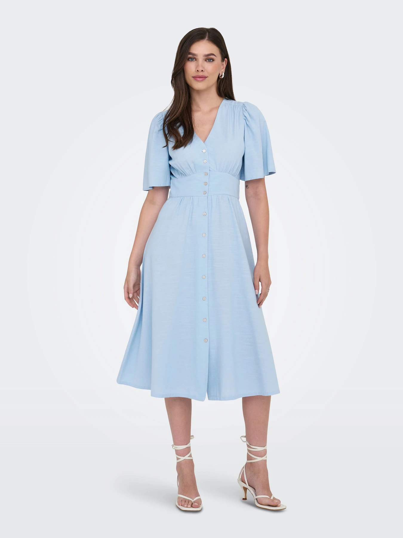 Платья JDY NORA MIDI DRESS модель 15367092_Chambray Blue Фото
