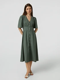 Платья JDY NORA MIDI DRESS модель 15367092_Laurel Wreath Фото