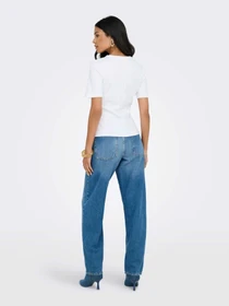 Футболки и поло JDY EVA S/S TOP модель 15370716_White Фото