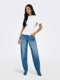 Футболки и поло JDY EVA S/S TOP модель 15370716_White Фото