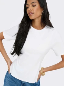 Футболки и поло JDY EVA S/S TOP модель 15370716_White Фото