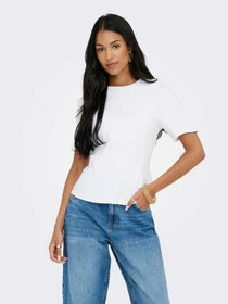 Футболки и поло JDY EVA S/S TOP модель 15370716_White Фото