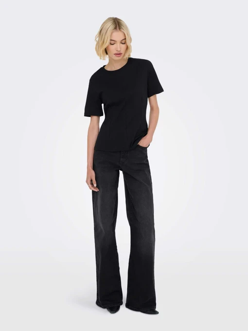 Бавовняна Жіноча Футболка JDY EVA S/S TOP фото 3