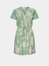 Платья JDY TROYA LIFE S/S V SHORT DRESS модель 15371204_Deep Green 39-01-26 GRAPHI Фото