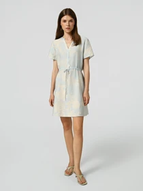 Платья JDY TROYA LIFE S/S V SHORT DRESS модель 15371204_Powder Blue 40-01-26 GRAPH Фото
