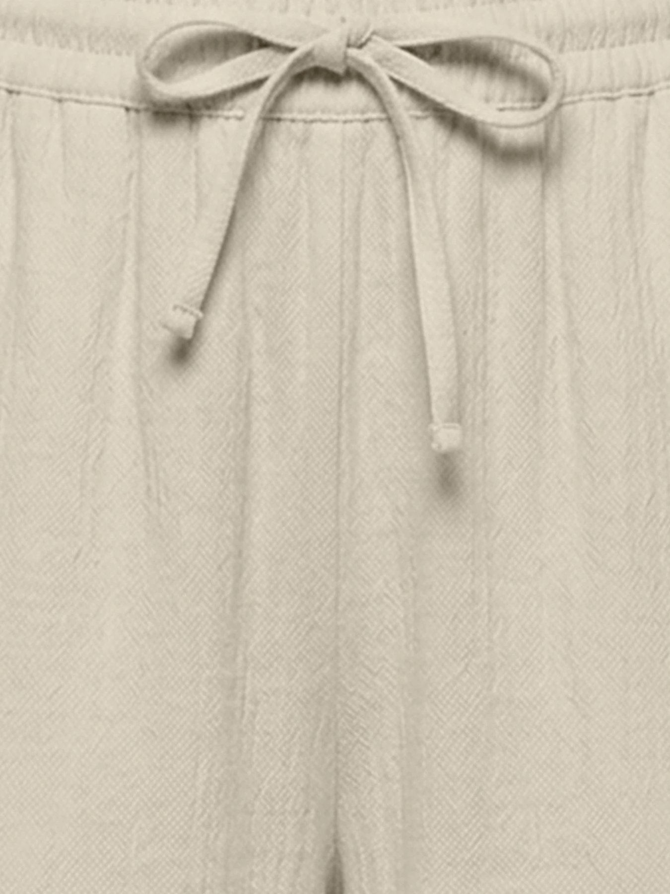 Штани JDY SAY HW LINEN WIDE PANT модель 15318361_Oatmeal MELANGE Фото