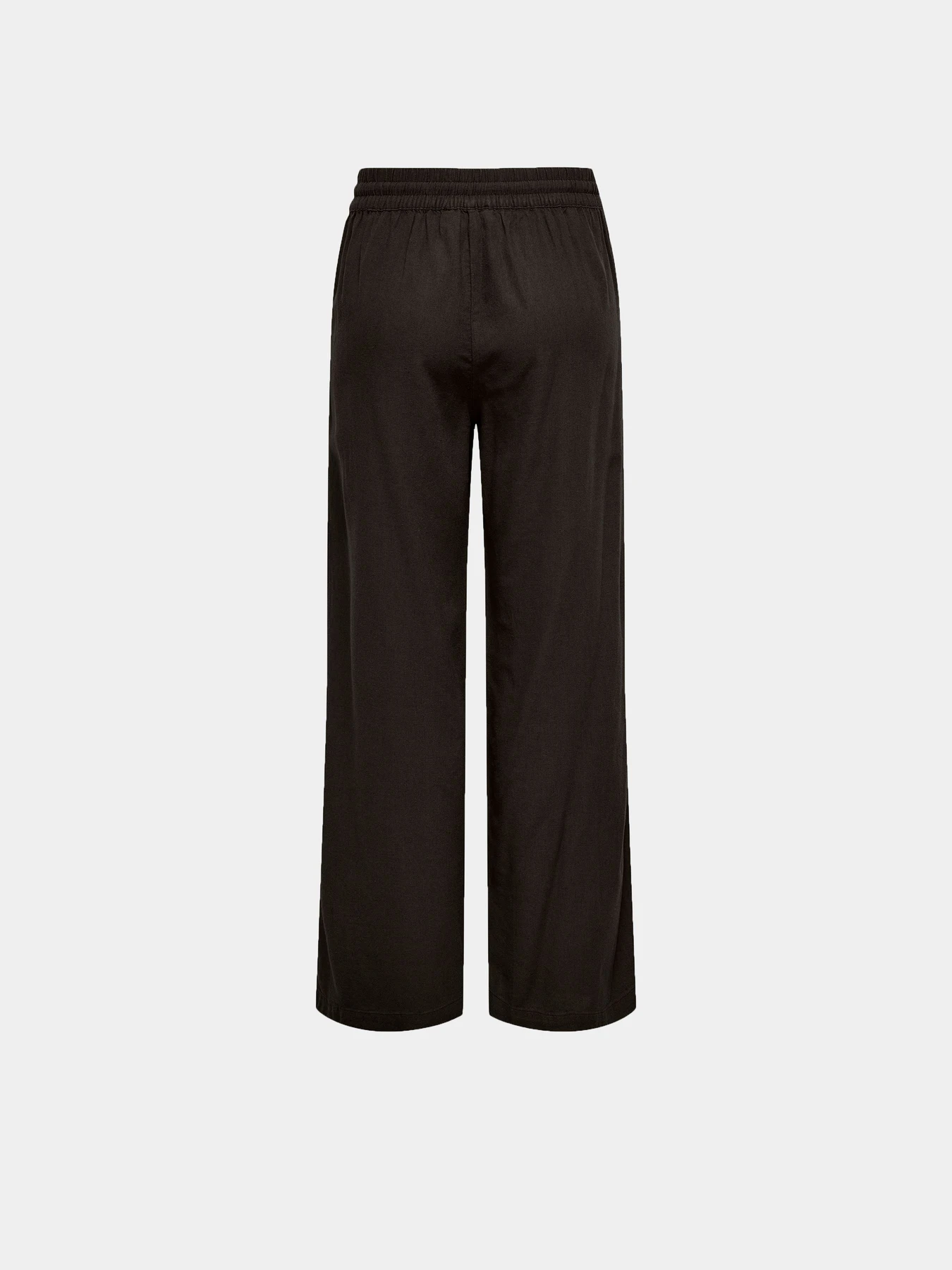 Штани JDY SAY HW LINEN WIDE PANT модель 15318361_Chocolate Torte Фото