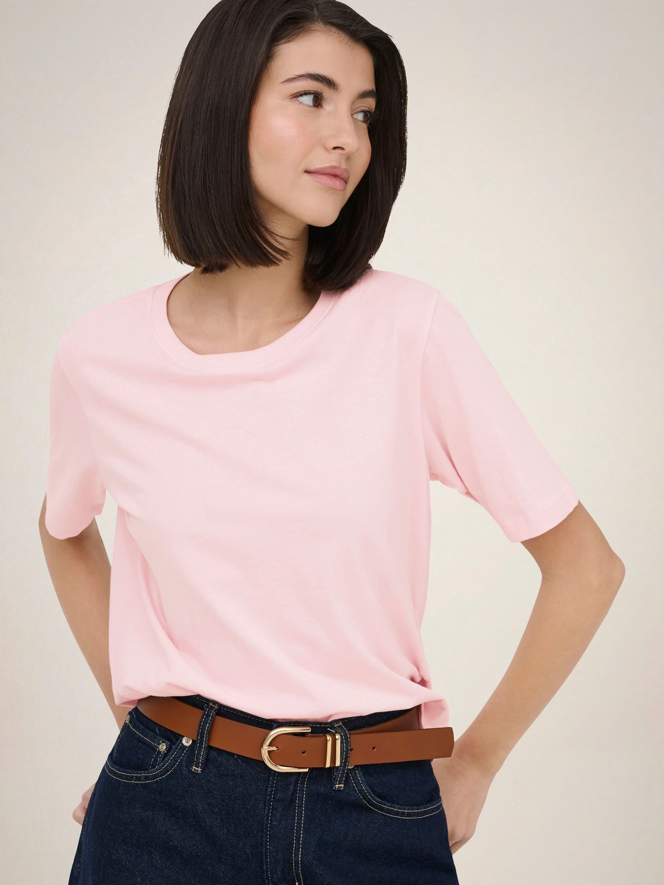 Футболки и поло JDY REX S/S TOP модель 15344612_Chalk Pink Футболки и поло JDY REX S/S TOP модель 15344612_Chalk Pink Фото