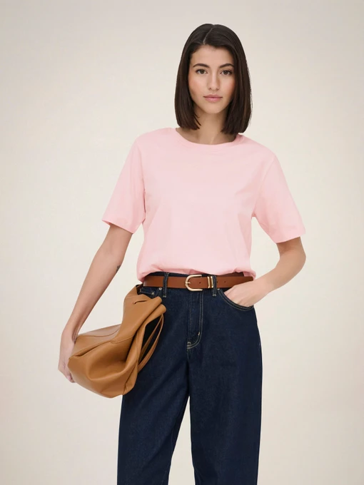 Футболки и поло JDY REX S/S TOP модель 15344612_Chalk Pink Фото