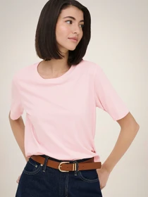 Футболки и поло JDY REX S/S TOP модель 15344612_Chalk Pink Фото