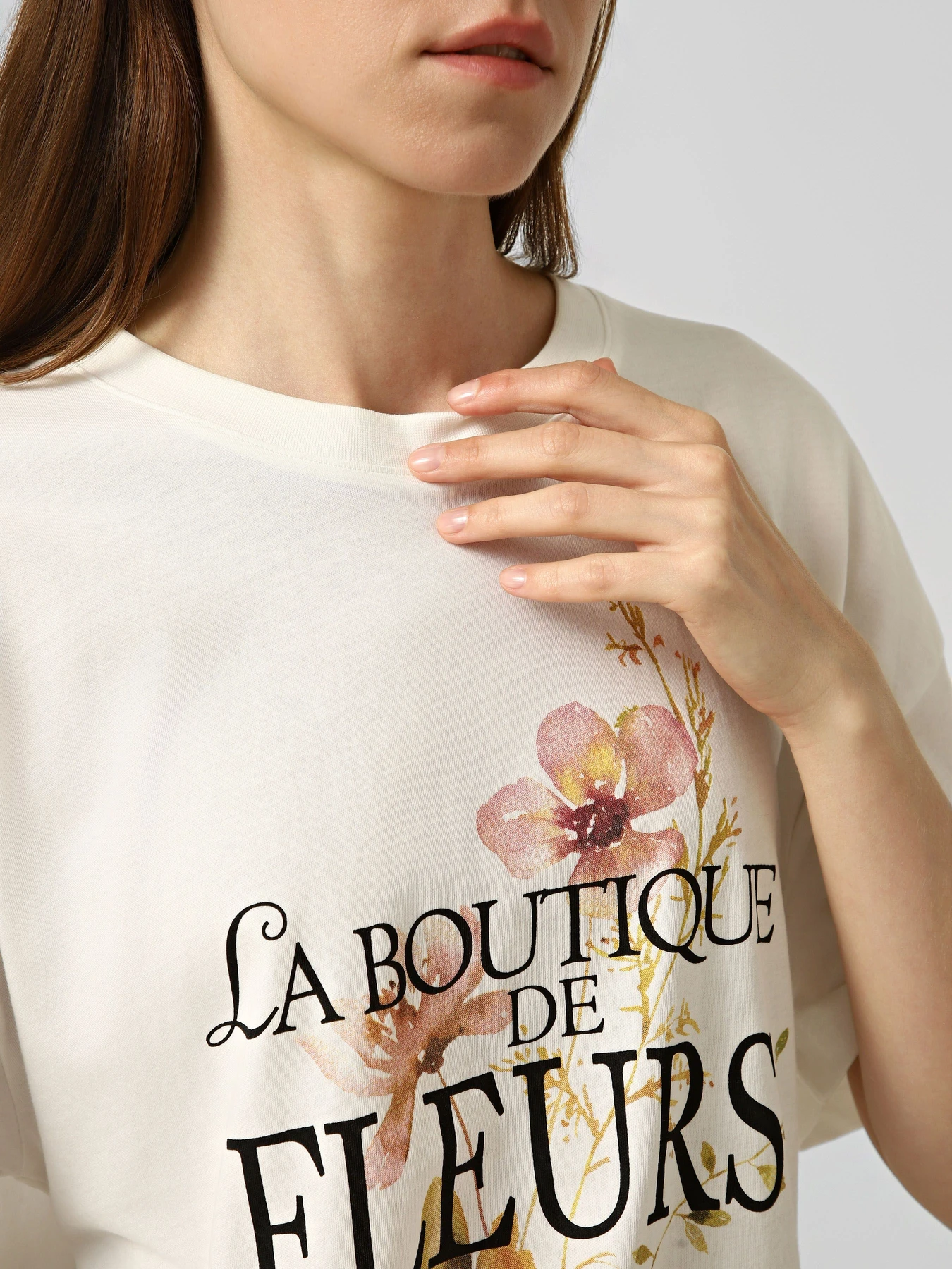 Футболки и поло JDY NINNA LIFE S/S OVERSIZE PRINT модель 15372178_Cloud Dancer BOUTIQUE Футболки и поло JDY NINNA LIFE S/S OVERSIZE PRINT модель 15372178_Cloud Dancer BOUTIQUE Фото