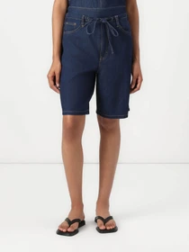 Шорти JDY BERN MW SHORTS DNM модель 15370542_Dark Blue Denim Фото