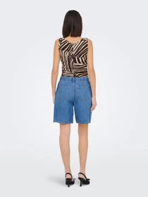Шорты JDY BERN MW SHORTS DNM модель 15370542_Light Blue Denim Фото