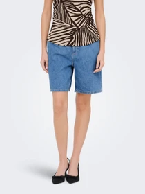 Шорти JDY BERN MW SHORTS DNM модель 15370542_Light Blue Denim Фото