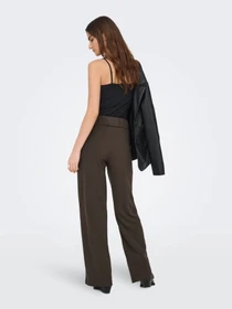 Брюки JDY GEGGO LIFE NEW LONG PANT модель 15208430_Chocolate Brown BLACK BUTT Фото