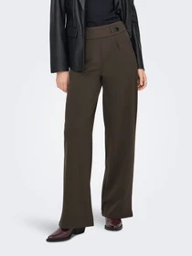 Брюки JDY GEGGO LIFE NEW LONG PANT модель 15208430_Chocolate Brown BLACK BUTT Фото