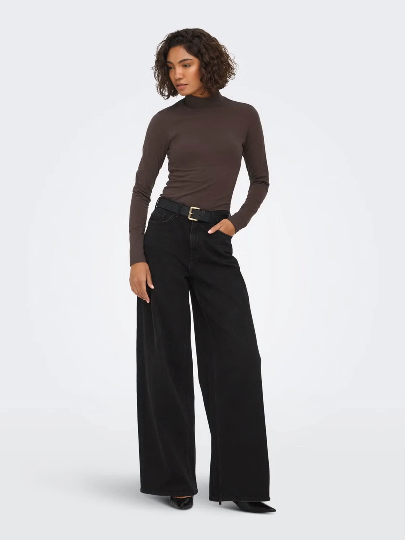 Светри та кардигани JDY AVA NEW TURTLENECK TOP модель 15211083_Chocolate Torte Светри та кардигани JDY AVA NEW TURTLENECK TOP модель 15211083_Chocolate Torte Фото