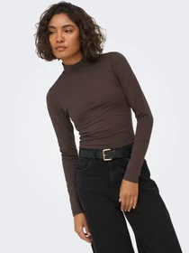 Светри та кардигани JDY AVA NEW TURTLENECK TOP модель 15211083_Chocolate Torte Фото
