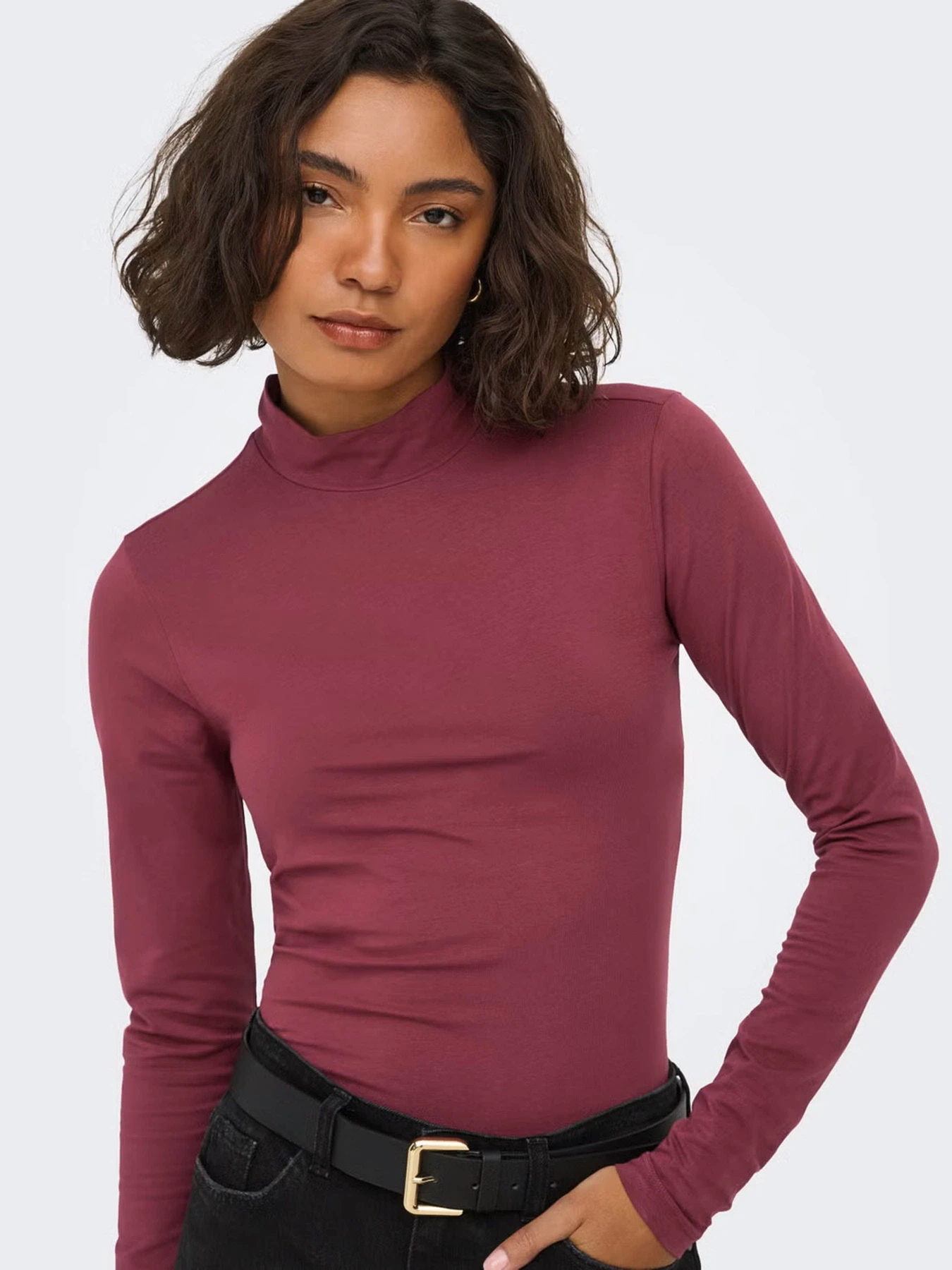 Светри та кардигани JDY AVA NEW TURTLENECK TOP модель 15211083_Windsor Wine Светри та кардигани JDY AVA NEW TURTLENECK TOP модель 15211083_Windsor Wine Фото