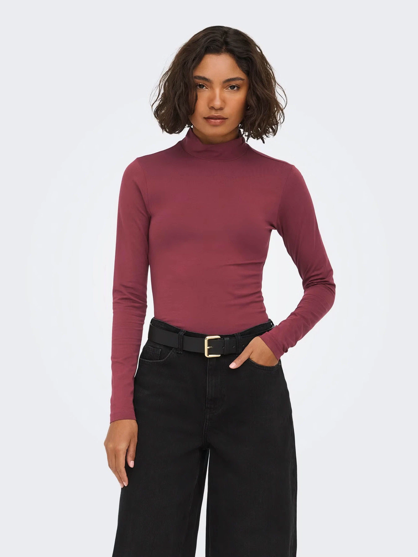 Светри та кардигани JDY AVA NEW TURTLENECK TOP модель 15211083_Windsor Wine Светри та кардигани JDY AVA NEW TURTLENECK TOP модель 15211083_Windsor Wine Фото