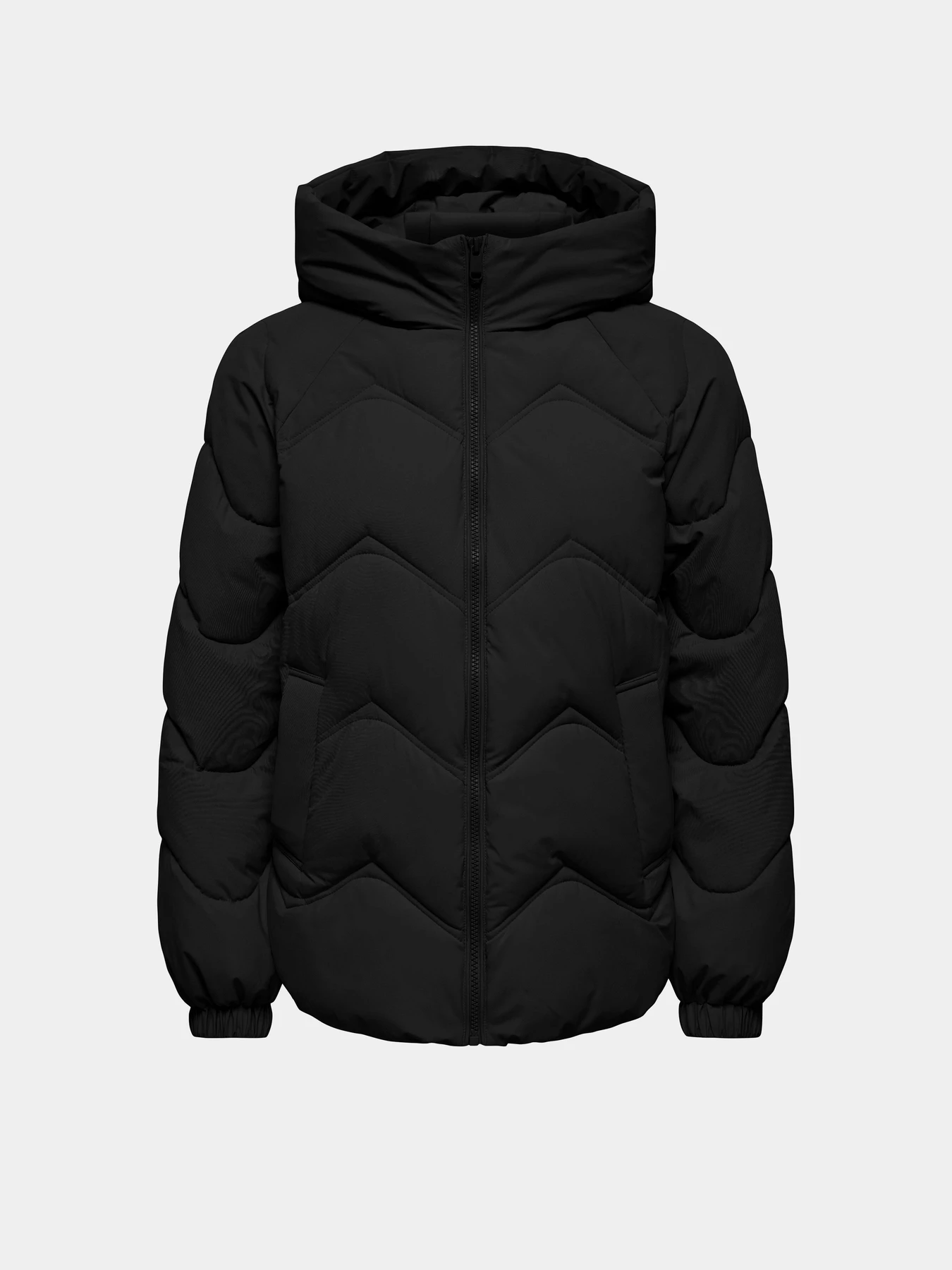 Куртки та дублянки JDY POWER SHORT HOOD PUFFER OTW модель 15376541_Black Фото