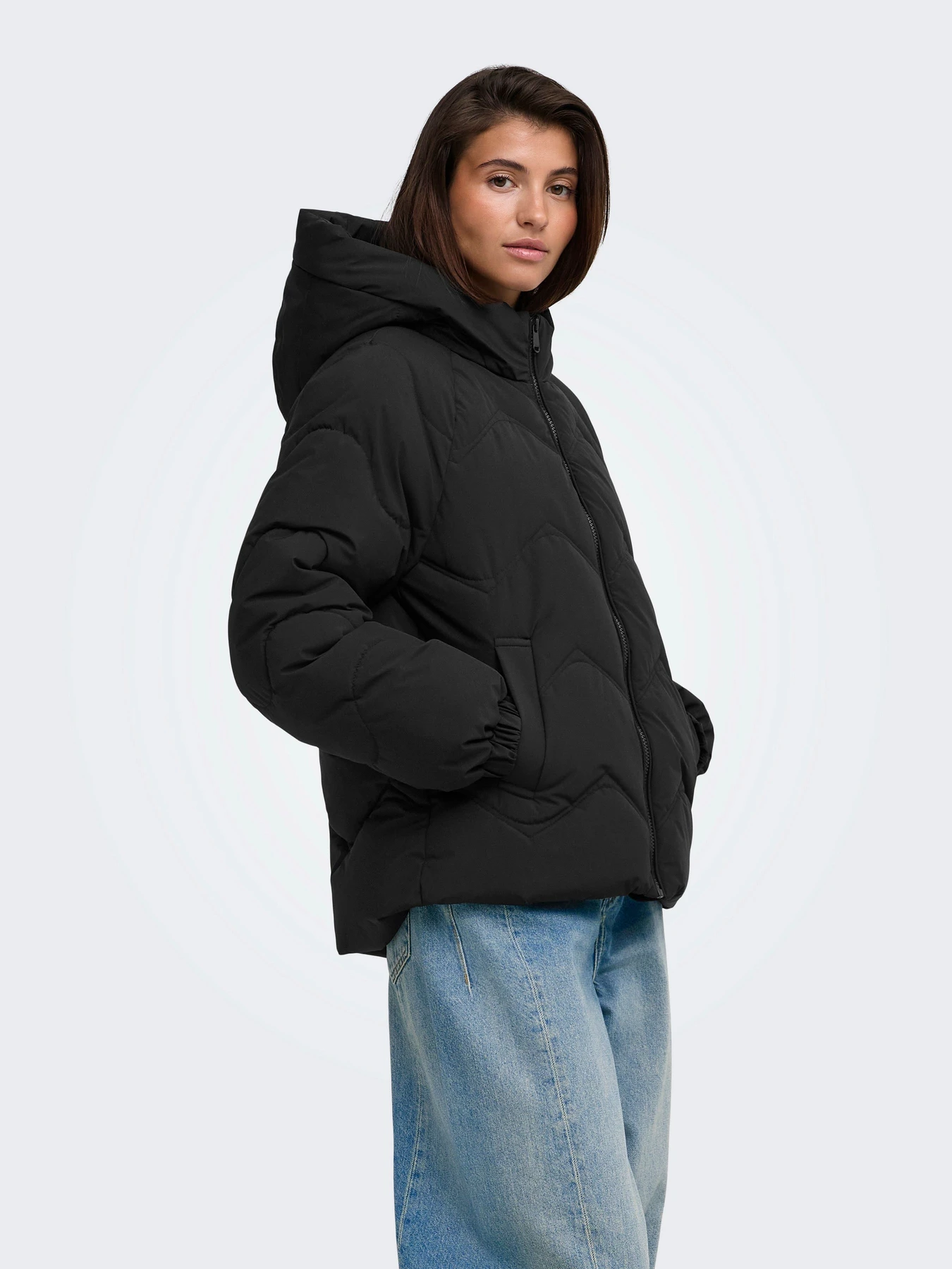Куртки та дублянки JDY POWER SHORT HOOD PUFFER OTW модель 15376541_Black Фото