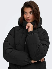 Куртки та дублянки JDY POWER SHORT HOOD PUFFER OTW модель 15376541_Black Фото