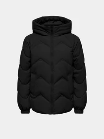 Куртки та дублянки JDY POWER SHORT HOOD PUFFER OTW модель 15376541_Black Фото