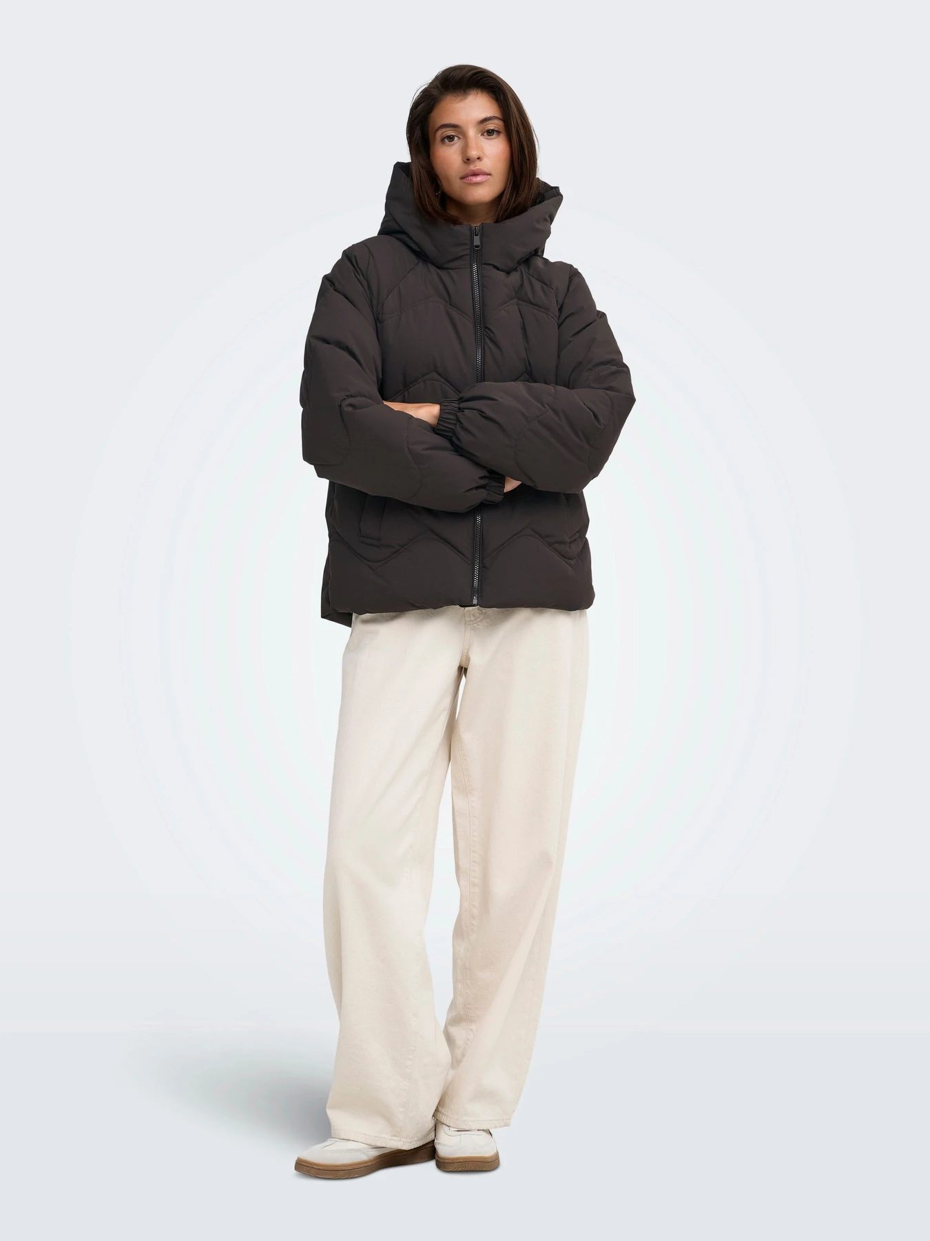 Куртки та дублянки JDY POWER SHORT HOOD PUFFER OTW модель 15376541_Chocolate Torte Куртки та дублянки JDY POWER SHORT HOOD PUFFER OTW модель 15376541_Chocolate Torte Фото