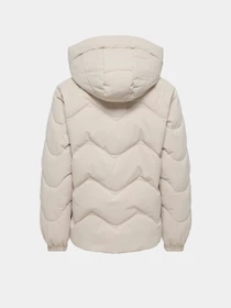 Куртки та дублянки JDY POWER SHORT HOOD PUFFER OTW модель 15376541_Silver Lining Фото