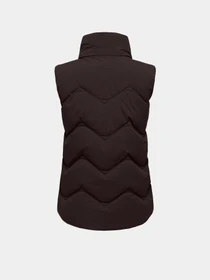 Куртки та дублянки JDY POWER SHORT WAISTCOAT OTW модель 15376543_Chocolate Torte Фото