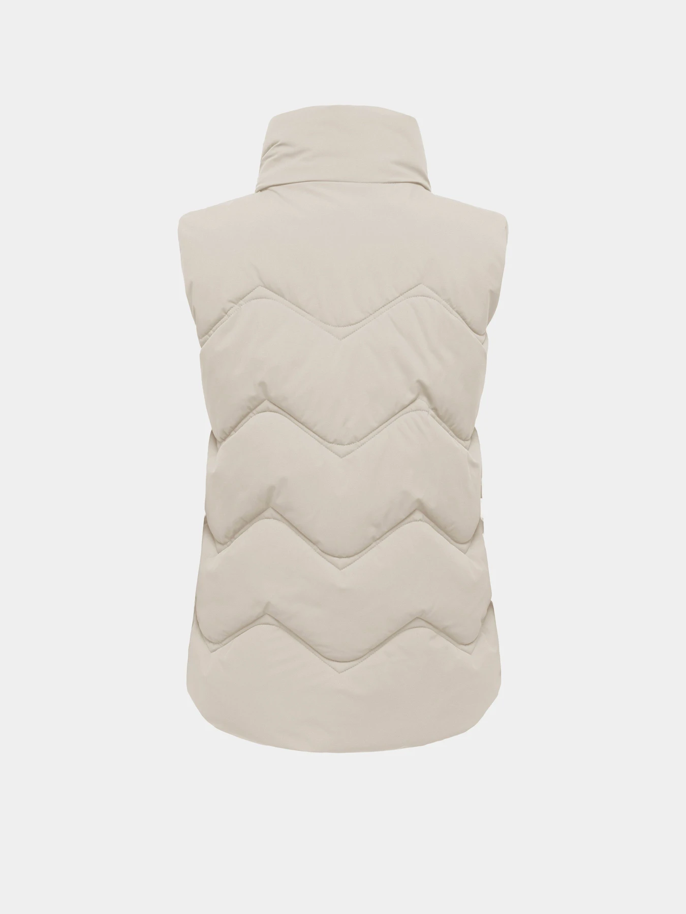 Куртки та дублянки JDY POWER SHORT WAISTCOAT OTW модель 15376543_Silver Lining Фото
