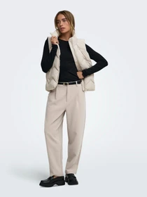 Куртки та дублянки JDY POWER SHORT WAISTCOAT OTW модель 15376543_Silver Lining Фото