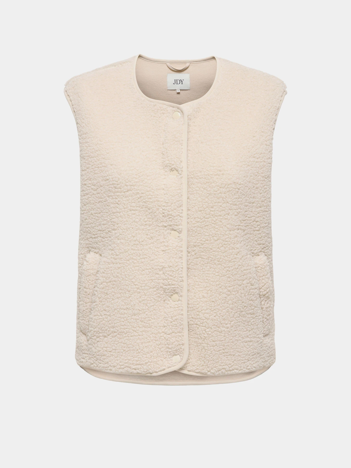 Куртки та дублянки JDY SIMINA TEDDY WAISTCOAT OTW модель 15364610_Pumice Stone Куртки та дублянки JDY SIMINA TEDDY WAISTCOAT OTW модель 15364610_Pumice Stone Фото