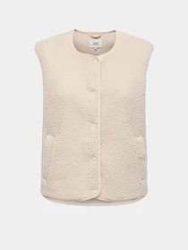 Куртки та дублянки JDY SIMINA TEDDY WAISTCOAT OTW модель 15364610_Pumice Stone Фото
