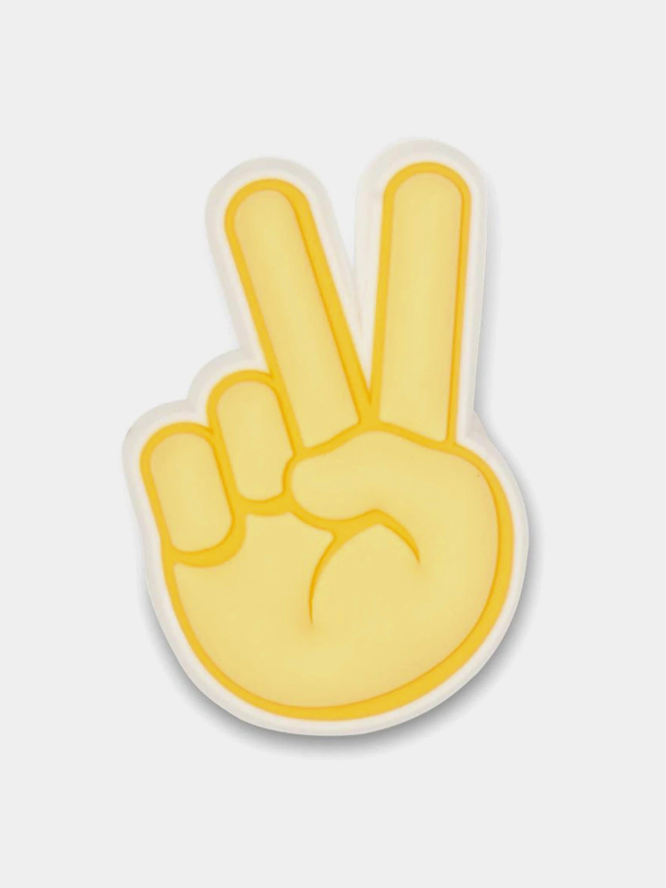 Аксесуари для взуття Jibbitz PEACE HAND SIGN модель 10007207 Аксесуари для взуття Jibbitz PEACE HAND SIGN модель 10007207 Фото