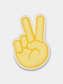 Аксесуари для взуття Jibbitz PEACE HAND SIGN модель 10007207 Фото