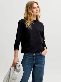 Худі та світшоти JJXX SOPHIA BOXY LS TEE модель 12297884_Black Фото