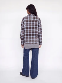 Сорочки JJXX JAMIE CHECK FLANNEL LS SHIRT модель 12288554_Skyway CARAFE Фото