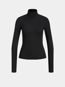 Свитеры и кардиганы JJXX STAR LS HIGH NECK TEE модель 12304942_Black Фото