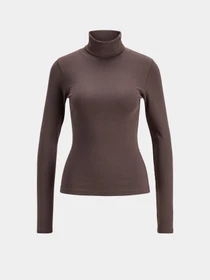 Свитеры и кардиганы JJXX STAR LS HIGH NECK TEE модель 12304942_Bracken Фото