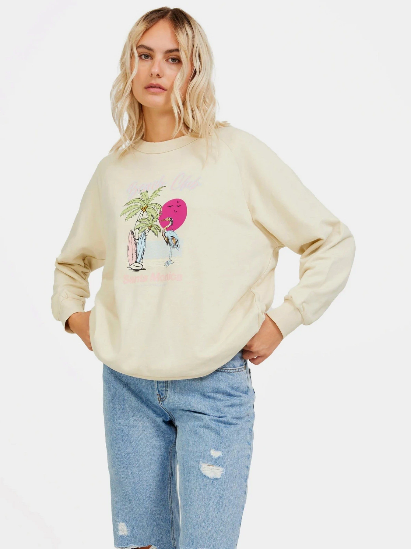 Худи и свитшоты JJXX модель 12225450_Bone White Худи и свитшоты JJXX модель 12225450_Bone White Фото