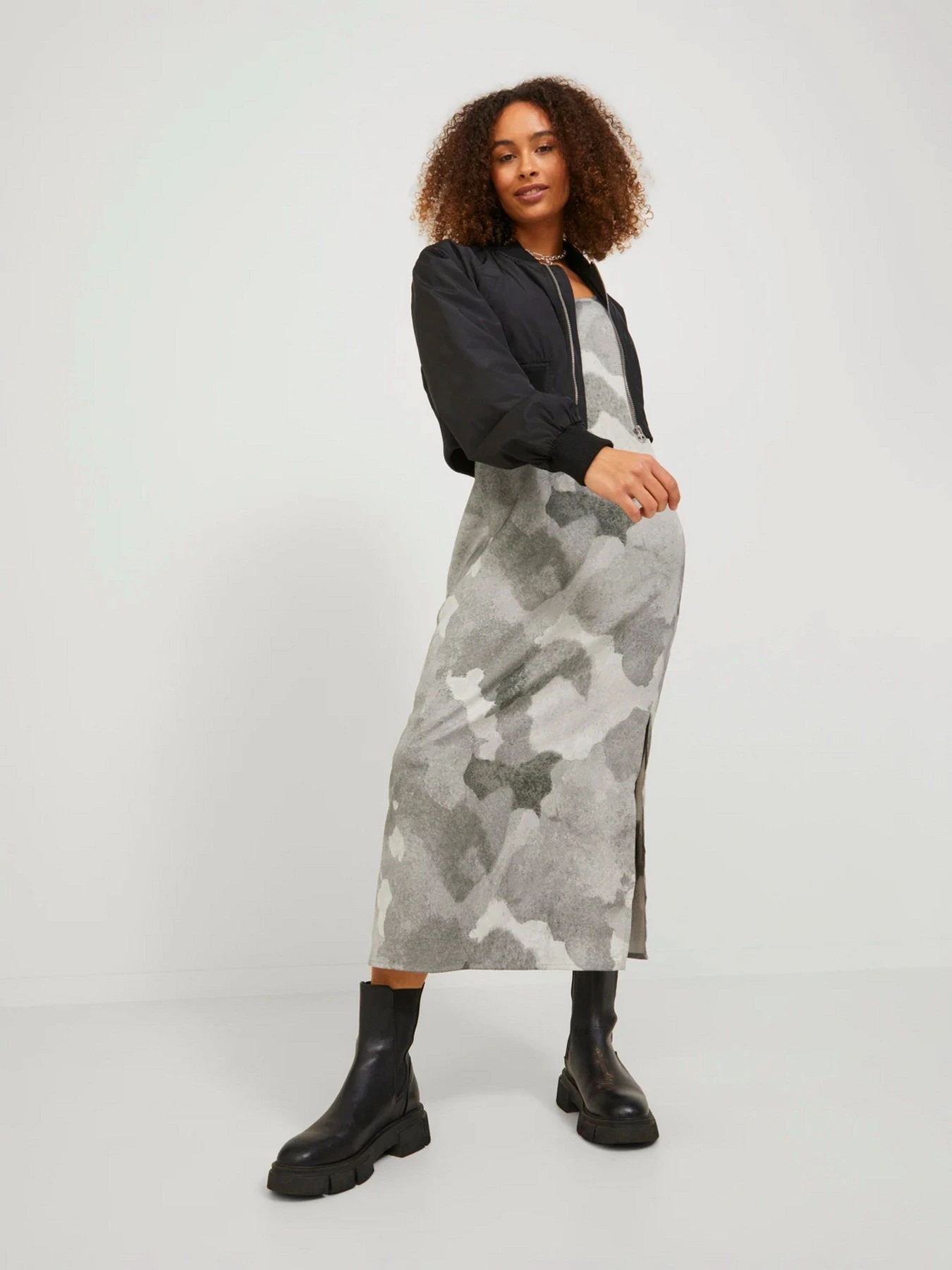 Сукні JJXX JxLia модель 12227459_Quiet Shade Сукні JJXX JxLia модель 12227459_Quiet Shade Фото