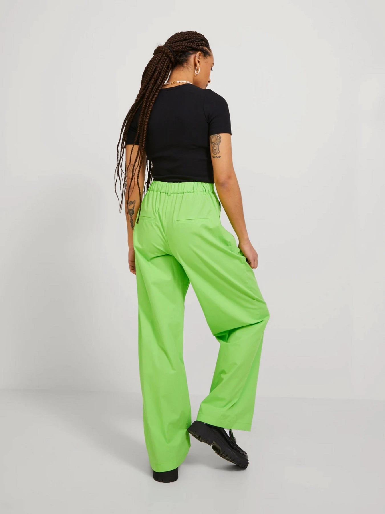 Брюки JJXX JxVigga модель 12228692_Lime Punch Брюки JJXX JxVigga модель 12228692_Lime Punch Фото