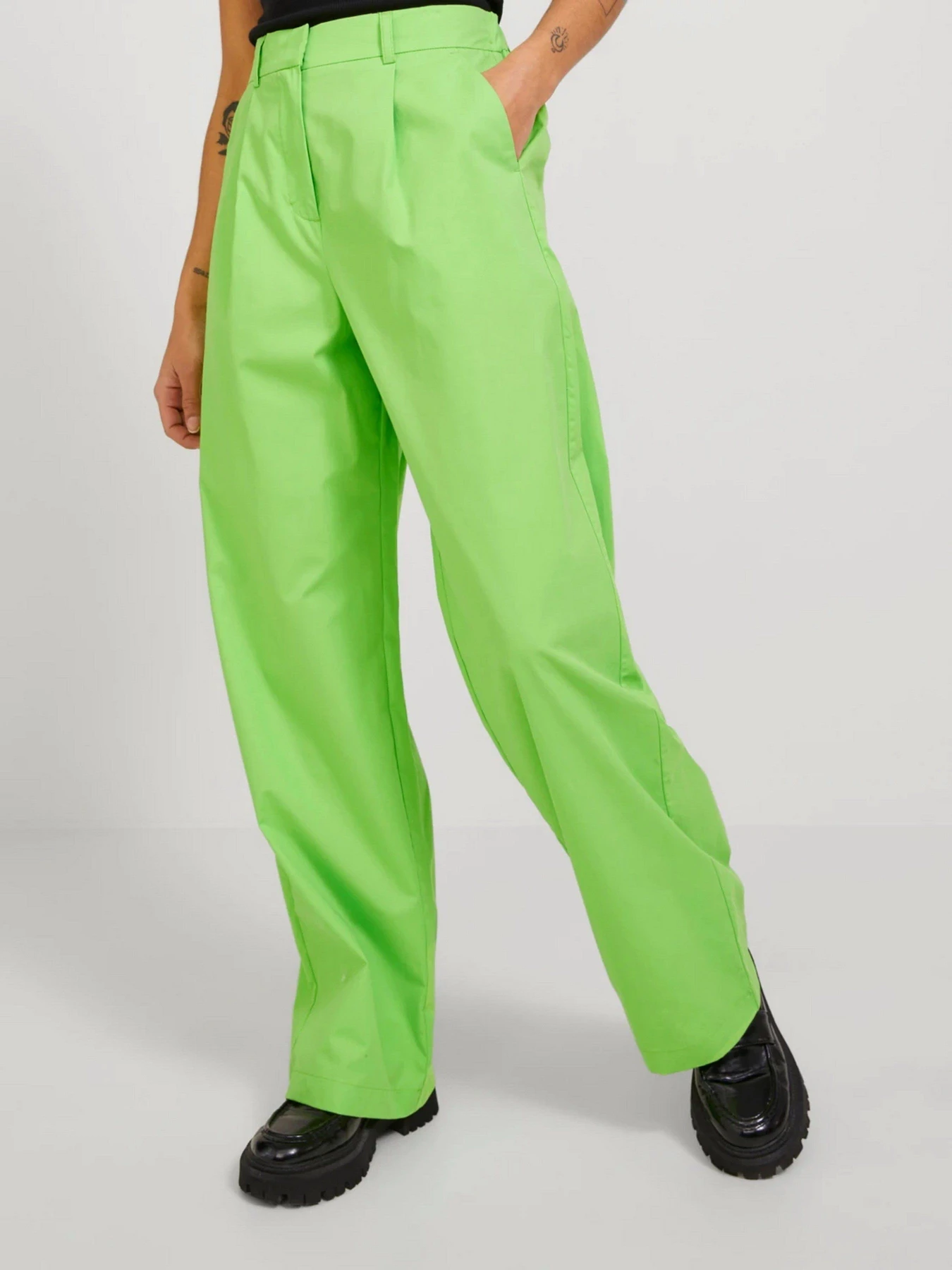 Брюки JJXX JxVigga модель 12228692_Lime Punch Брюки JJXX JxVigga модель 12228692_Lime Punch Фото