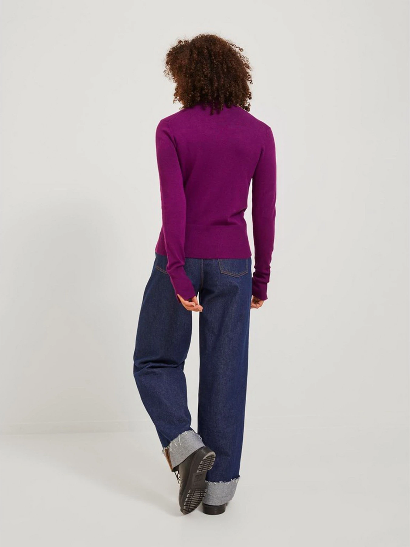 Свитры и кардиганы JJXX Ava модель 12201875_Dark Purple Свитры и кардиганы JJXX Ava модель 12201875_Dark Purple Фото