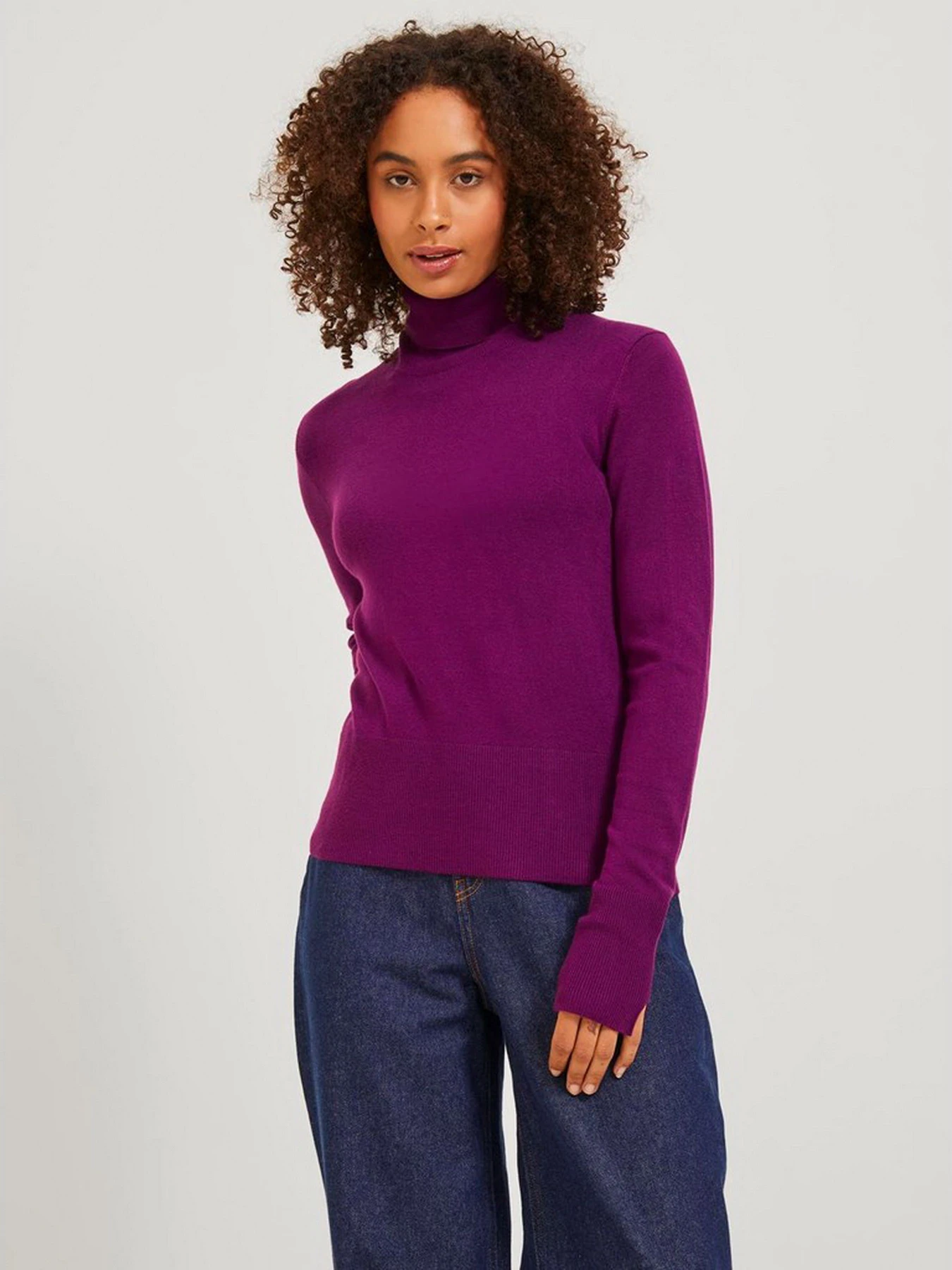 Свитры и кардиганы JJXX Ava модель 12201875_Dark Purple Свитры и кардиганы JJXX Ava модель 12201875_Dark Purple Фото
