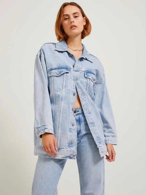 Куртки та дублянки JJXX JxAlison модель 12207017_Light Blue Denim Фото