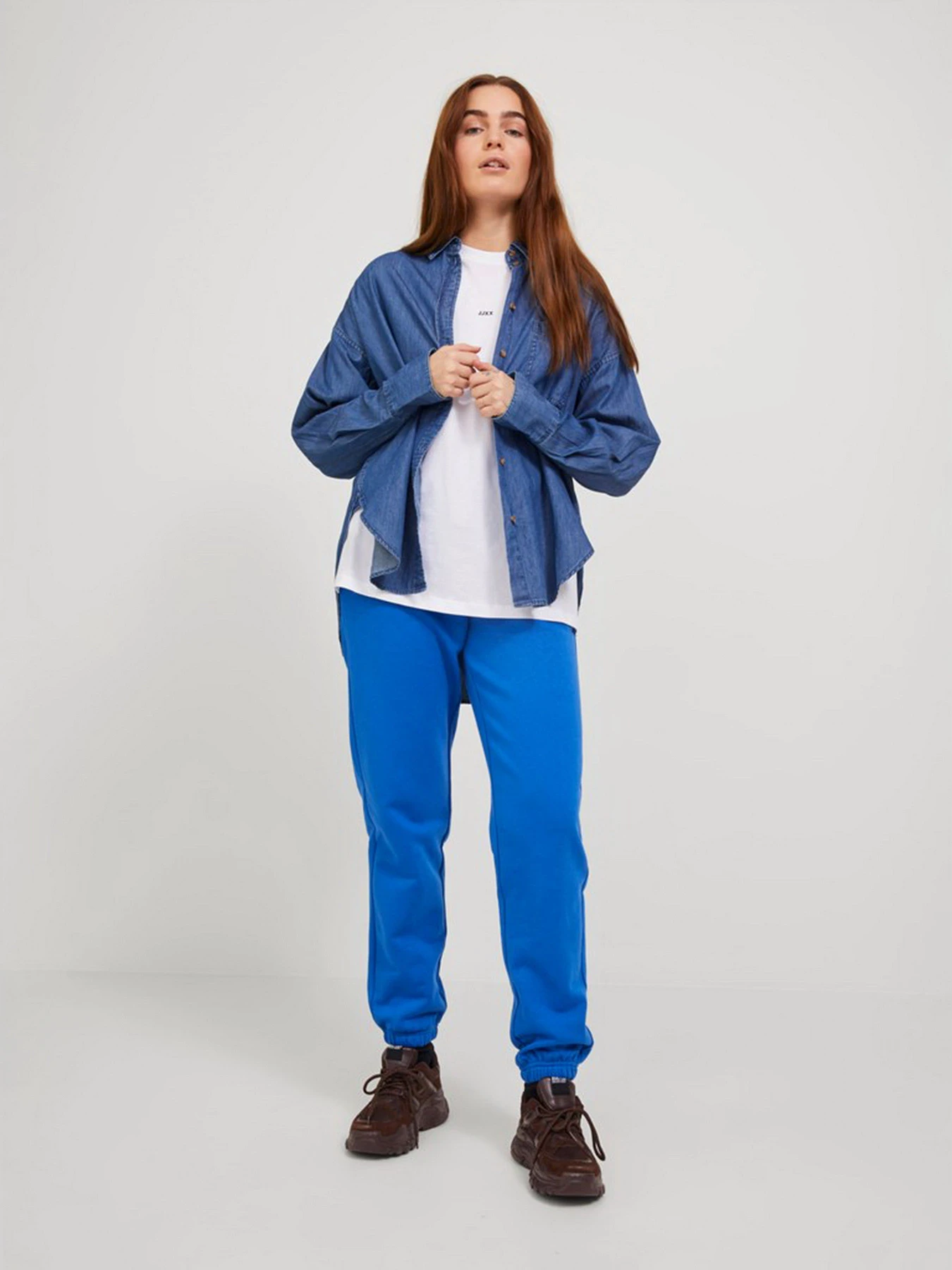 Сорочки JJXX JxJamie модель 12214025_Medium Blue Denim Сорочки JJXX JxJamie модель 12214025_Medium Blue Denim Фото
