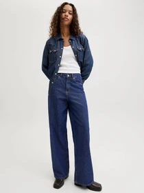 Джинси JJXX TOKYO WIDE HW модель 12203894_Dark Blue Denim Фото